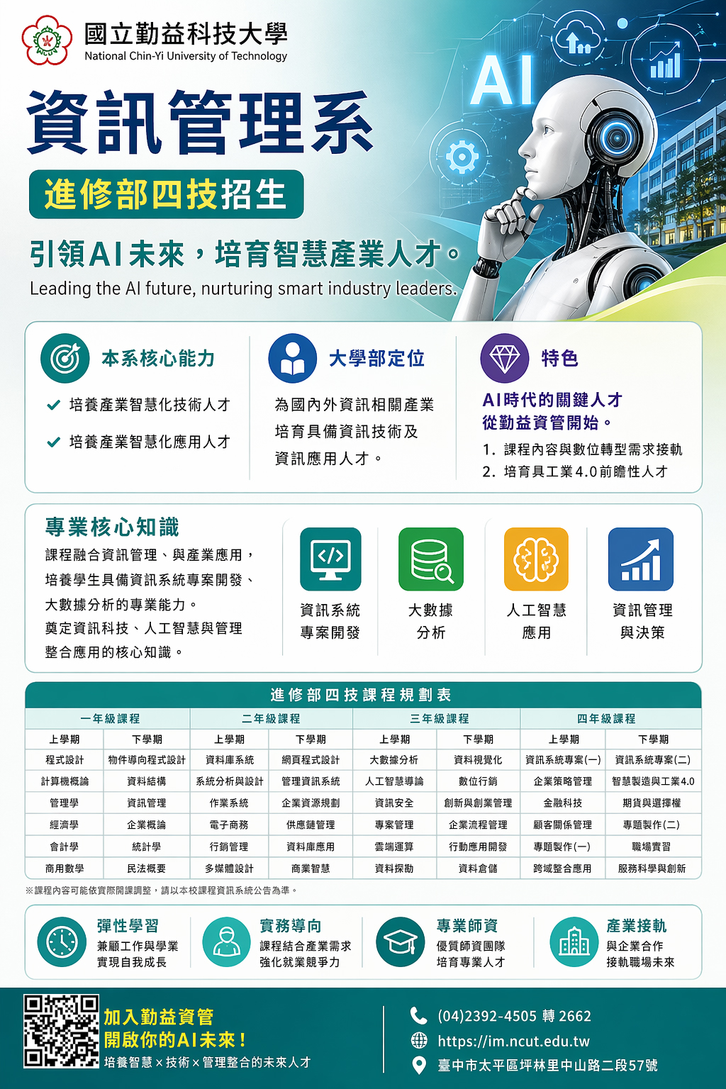 進修部四技招生訊息